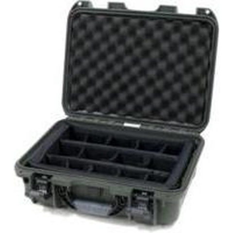 Nanuk 920 Case w/padded divider - Olive