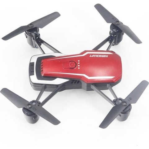 Anti-fly F24 drone set van 2 Stuks Rood en Blauw 2.4GHz met 6-Axis Gyro