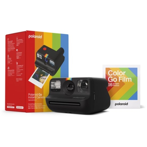 Polaroid Go Gen 2 Black Everything Box - Instant camera - Incl. 16 foto's