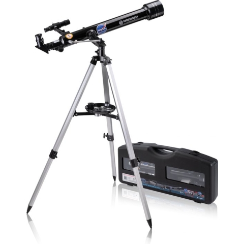 ISA Space Exploration NASA 60/700 AZ Lenzentelescoop - Maan en Planeten - Compleet met statief, accessoires en koffer