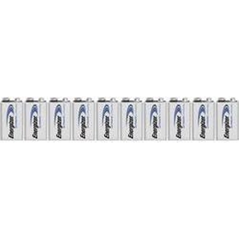 Energizer Ultimate 6LR61 9V batterij (blok) Lithium 9 V 10 stuk(s)