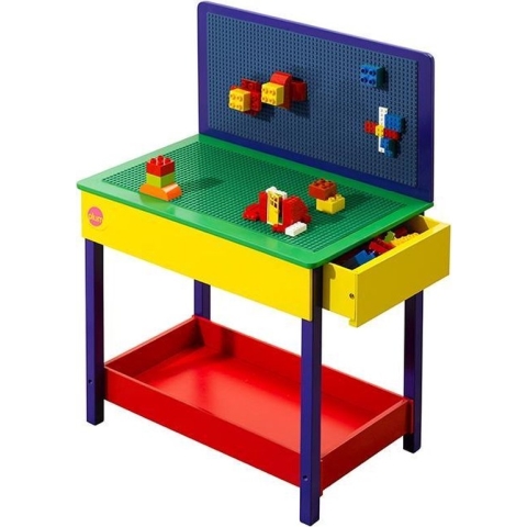 Constructie speeltafel 'Build-it' hout Plum