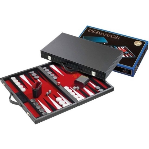 Philos Backgammon Kunstlederen Koffer