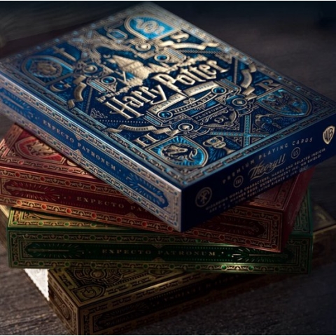 Set van 4 Harry Potter Speelkaarten Kaartspel