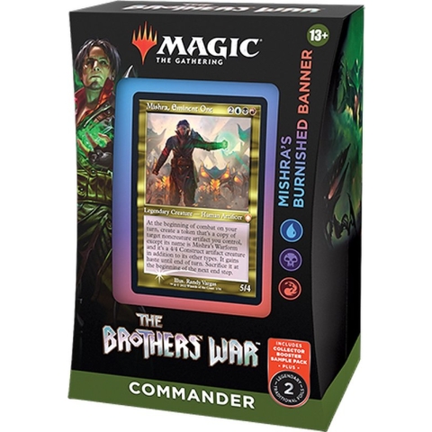 Magic the Gathering - Commander The Brothers' War Mishra's Burnished Banner Commander Deck