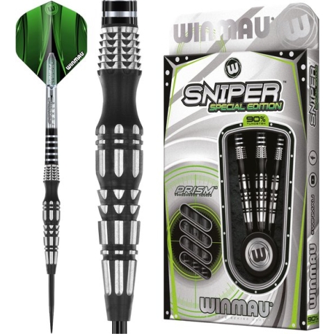 WINMAU - Sniper S.E: Steeltip Tungsten Dartpijlen Professioneel - 23g