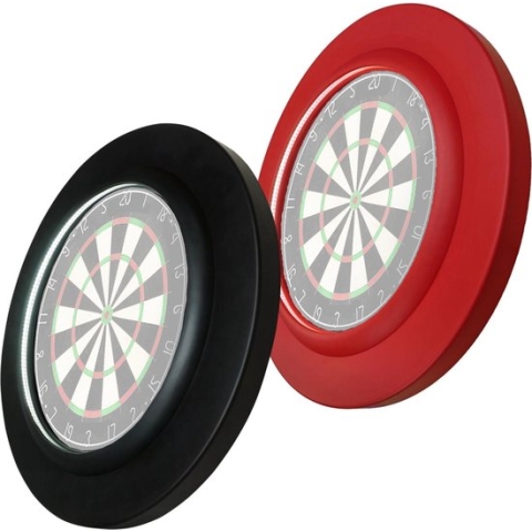 Darts Set PU LED Surround - Dartbord Verlichting - Zwart
