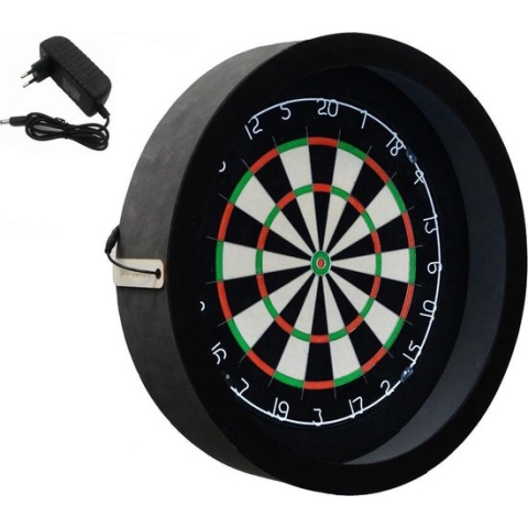 Dragon - Sorpresa PRO - zwart - dartbord verlichting - dartbord berscherming ring