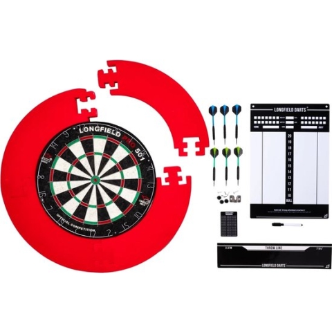 Longfield Darts - Tournament Dartset - Rood
