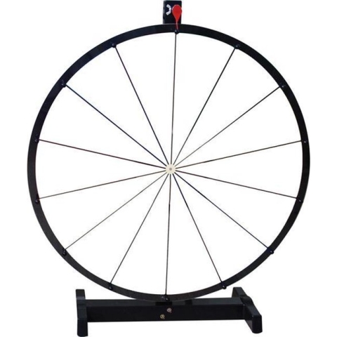 Rad van fortuin 60 cm wit