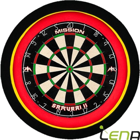 Lena verlichting Deluxe Belgische vlag kleuren t.b.v. dartbord (excl. dartbord)