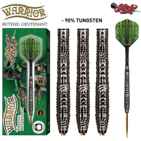 Shot Warrior 90% Rutene 24g Steeltip Dartpijlen