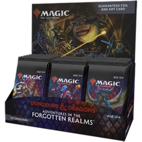 Magic The Gathering: Adventures in the Forgotten Realms Set Boosters Box (30 Packs) - EN