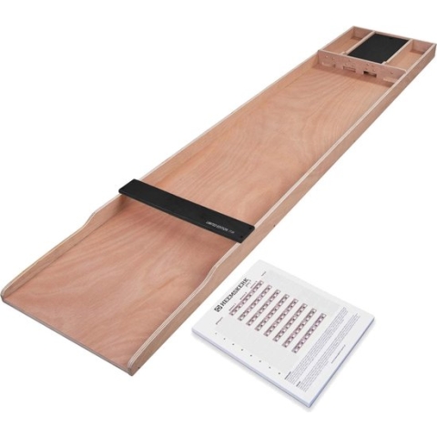 Sjoelbak 200 cm - Limited Edition - Zwart + Sjoel Scoreblok