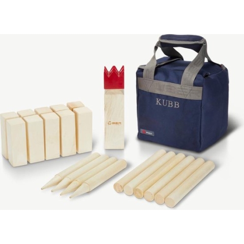 KUBB - Compacte set - volledig compleet in nette Tas  Top Kwaliteit