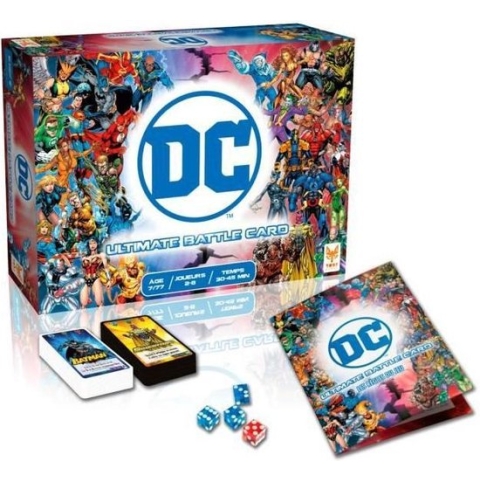 LA LIGUE DES JUSTICIERS Ultimate Battle cards - Jeu de cartes