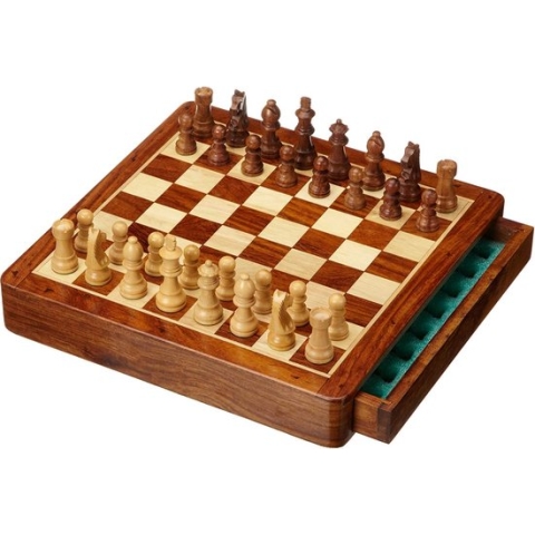 Philos Schaak Kassette Exklusive Veld 30 mm, Koningshoogte 65 mm Magnetisch