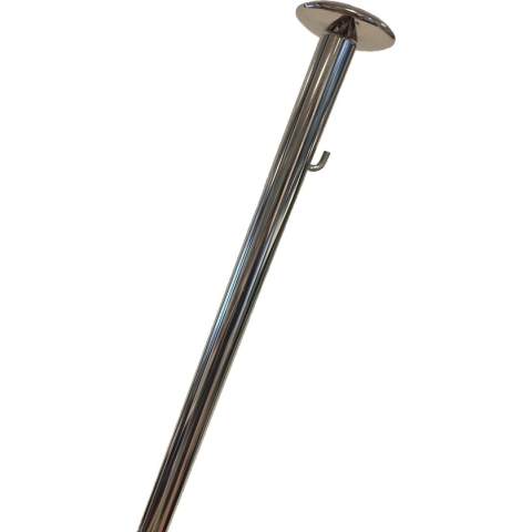 RVS Vlaggenstok - Vlaggenmast | 25mm | Boot Accessoires