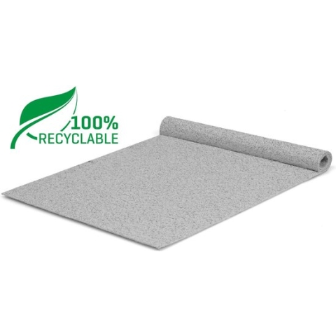 Glitterloper Recycle | Zilver - 10 x 2 m