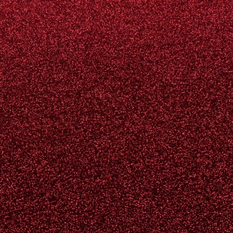 Loper | Glitter Rood - 10 meter x 1 meter