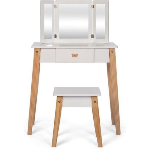Byastrup Kaptafel Met Kruk 86 Cm Wit