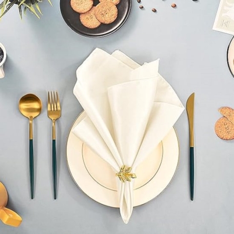 katoenen servetten - stoffen servetten / slijtvaste full \ katoenen servetten 20