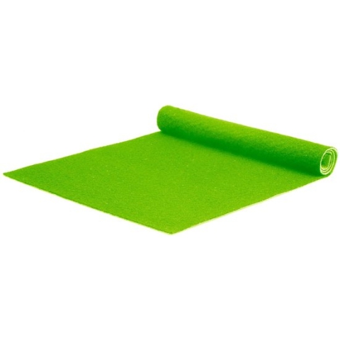 Loper Tokyo | Appelgroen met Folie - 10 x 2 m