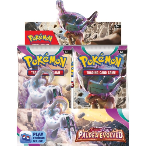 Pokémon Scarlet & Violet - Paldea Evolved Booster Box - Pokémon Kaarten - 36 boosters