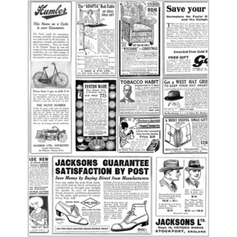 Vetvrij wikkelpapier krant 28x34cm | Inhoud: 1000 stuks