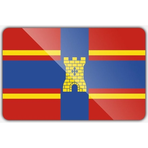 Vlag gemeente Coevorden - 150 x 225 cm - Polyester