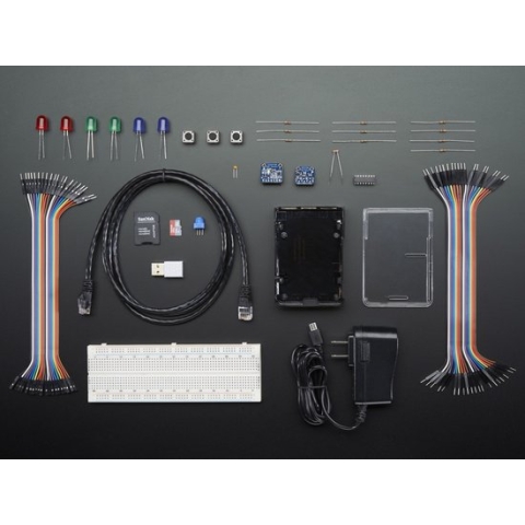 Microsoft IoT Pack for Raspberry Pi 2 - No Pi Adafruit 2702