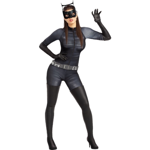 FUNIDELIA Catwoman kostuum voor vrouwen Katte - Maat: XL - Zwart