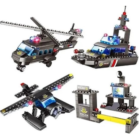 S.W.A.T. Bouwset - City S.W.A.T. - Politie - 1102 onderdelen - Giftbox