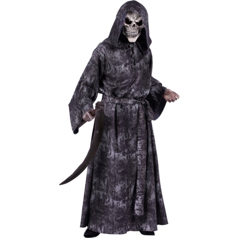 Heer cape de dood - Maat S/M - Halloween cape - Grim Reaper