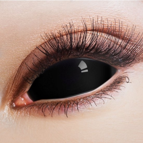 Sclera Black Kleurlenzen | Zwarte Kleurlenzen (22mm)