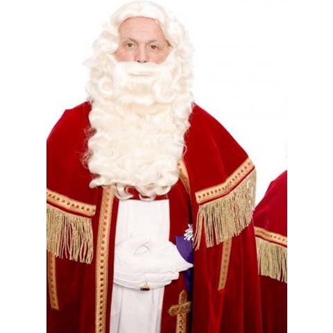 Baardstel Sinterklaas Kanekalon TV
