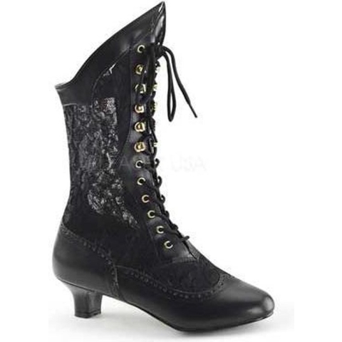Funtasma Enkellaars -41 Shoes- DAME-115 US 11 Zwart