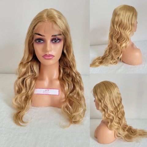 Braziliaanse Remy haren pruik 22 inch - natuurlijk zwart diepe golf haren - Braziliaanse haren - echt menselijke haren - real human hair - 4x4 lace closure wig - 180% dichtheid