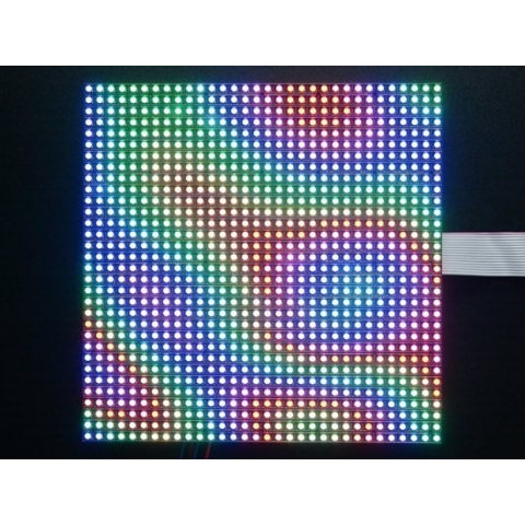 32x32 RGB LED Matrix Panel - 5mm Adafruit 2026