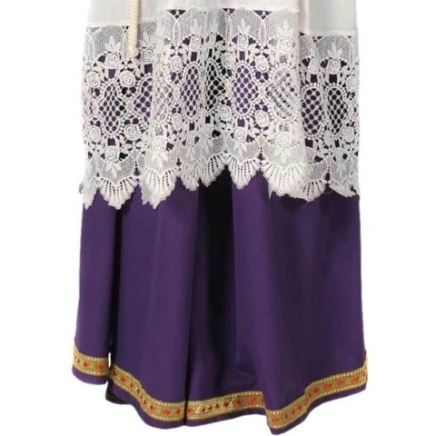 Witbaard Broekrok Sint Polyester Paars One-size