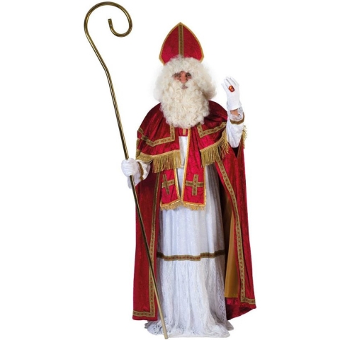 "Verkleedkostuum luxe Sinterklaas voor heren - Verkleedkleding - Large"