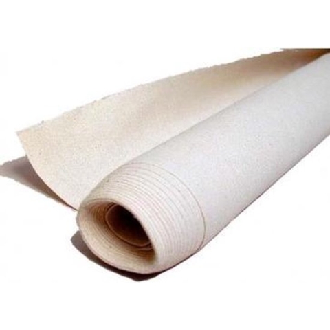 Canvas rol 10m/1m breed - 100% katoen - 380gr/m2