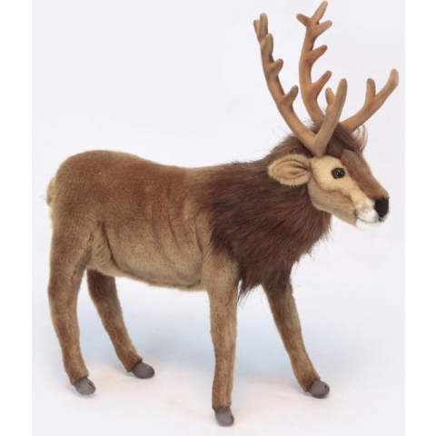 Hansa Creation Rendier Knuffel - Bruin
