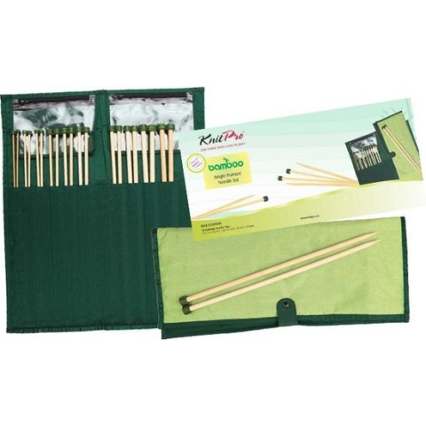 KnitPro Bamboo breinaaldenset 30cm 3.00-10.00mm.