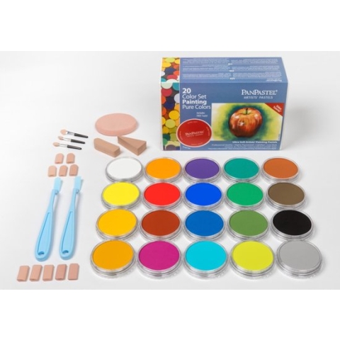 PanPastel - Painting Set (20) - Professionele Pastels - Pan Pastel Set 20 Stuks