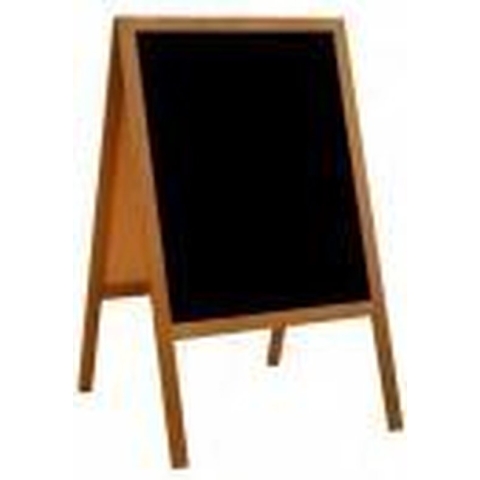 Kerklau Krijt stoepbord Dubbelzijdig - 100 x 60 cm