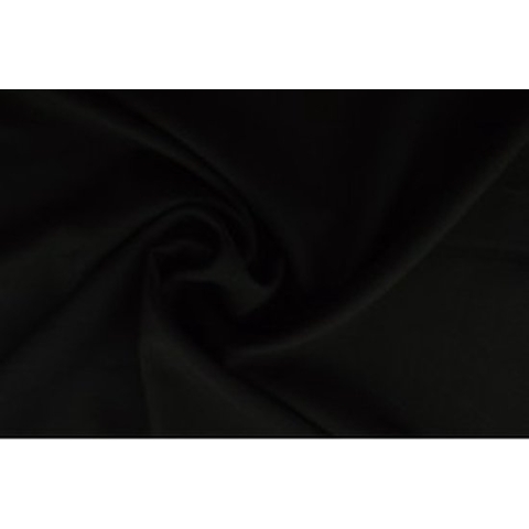 15 meter texture stof - Zwart - 100% polyester