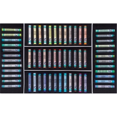 Soft pastel set 60 kleuren softpastels "landschap" pastelkrijt