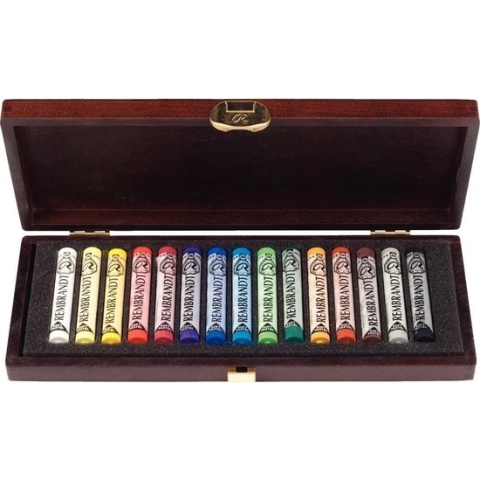 Rembrandt softpastels heel box 15 - starter