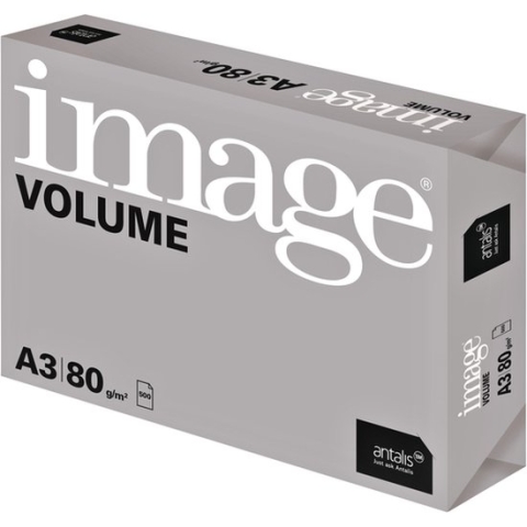 Kopieerpapier Image Volume A3 80gr wit 500vel - 5 stuks